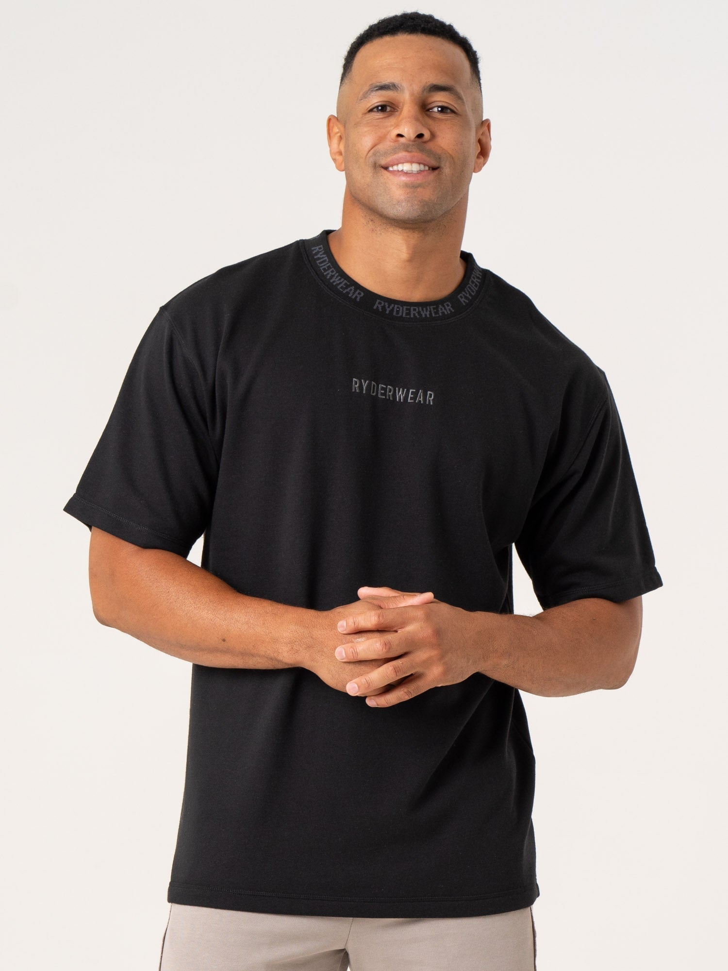 Black Pursuit Fleece T-Shirt