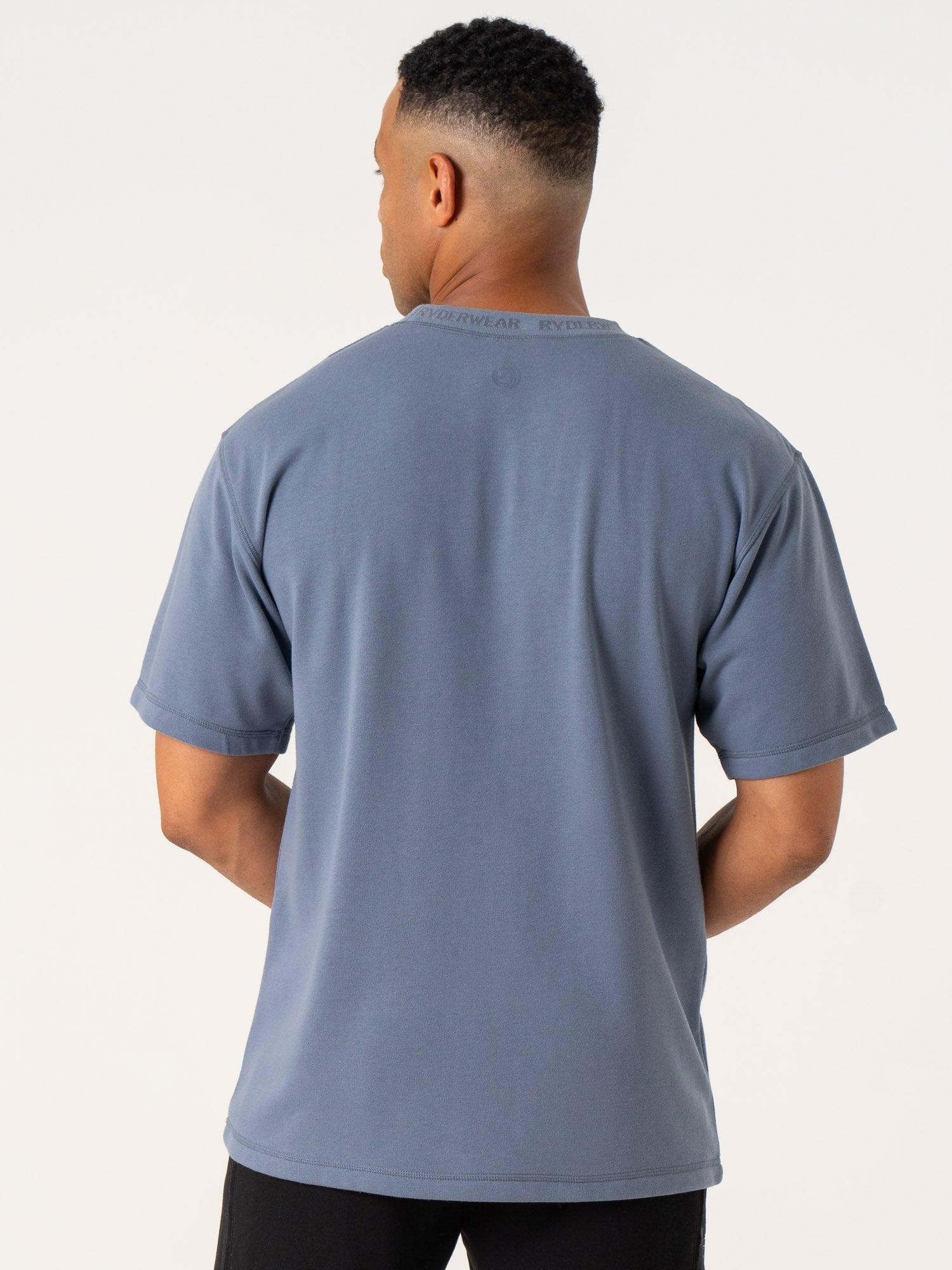 Denim Blue Pursuit Fleece T-Shirt