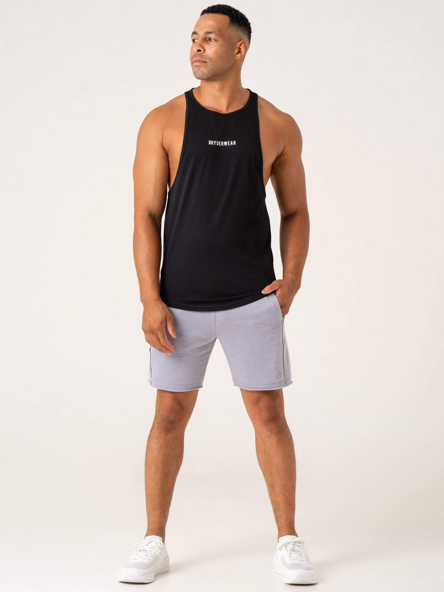 Lavender Pursuit Track Shorts