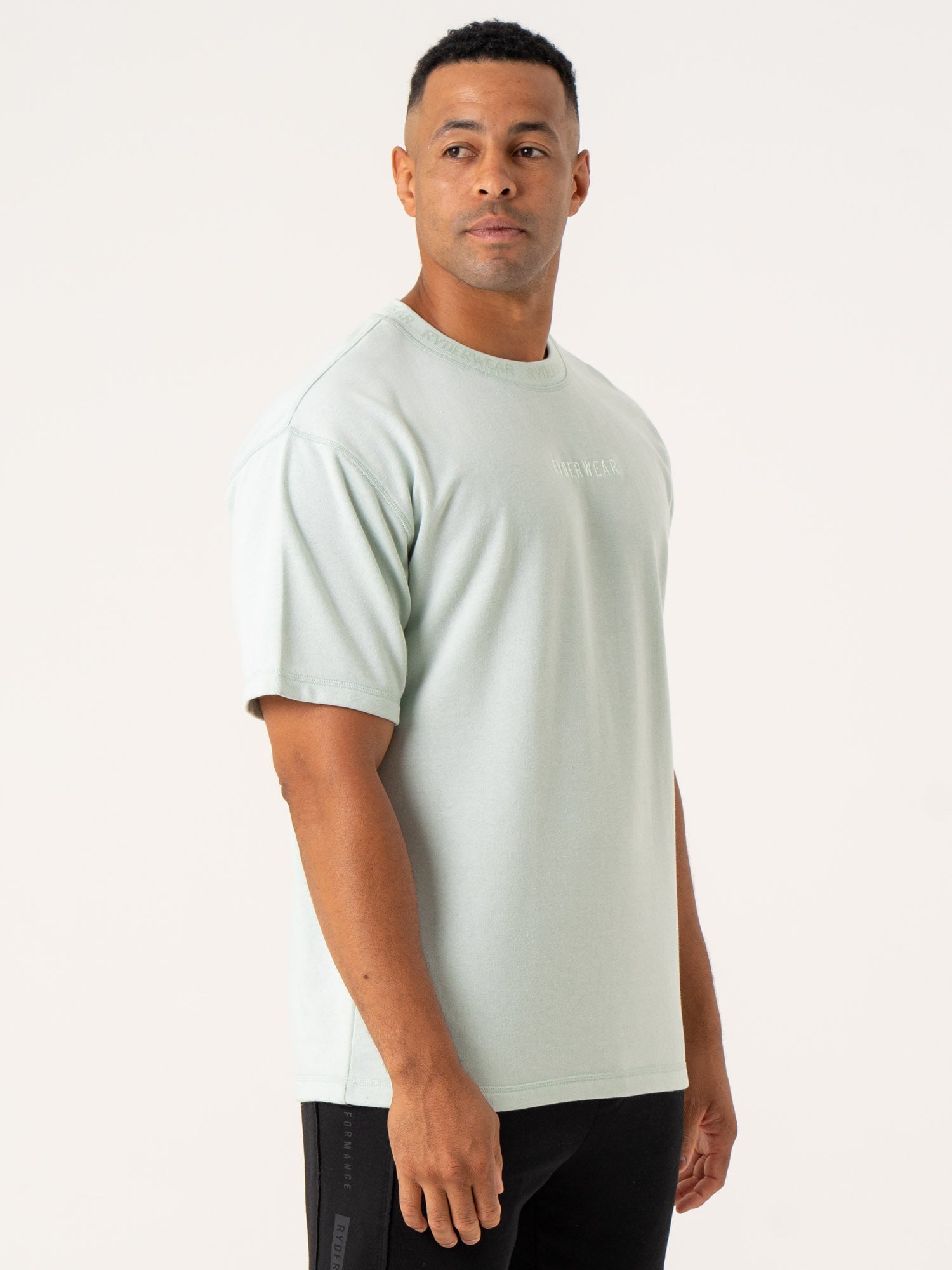 Spearmint Pursuit Fleece T-Shirt