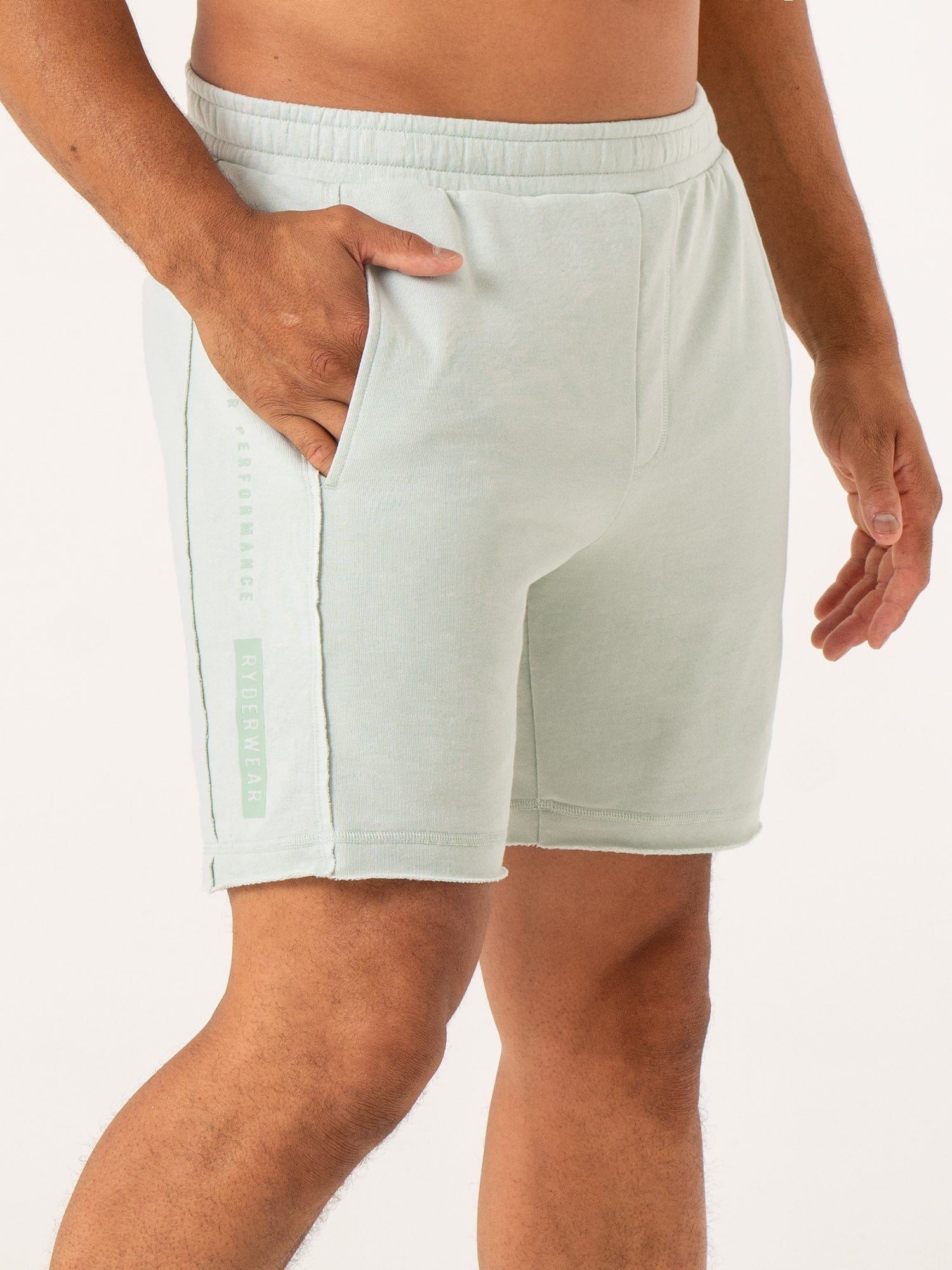 Spearmint Pursuit Track Shorts