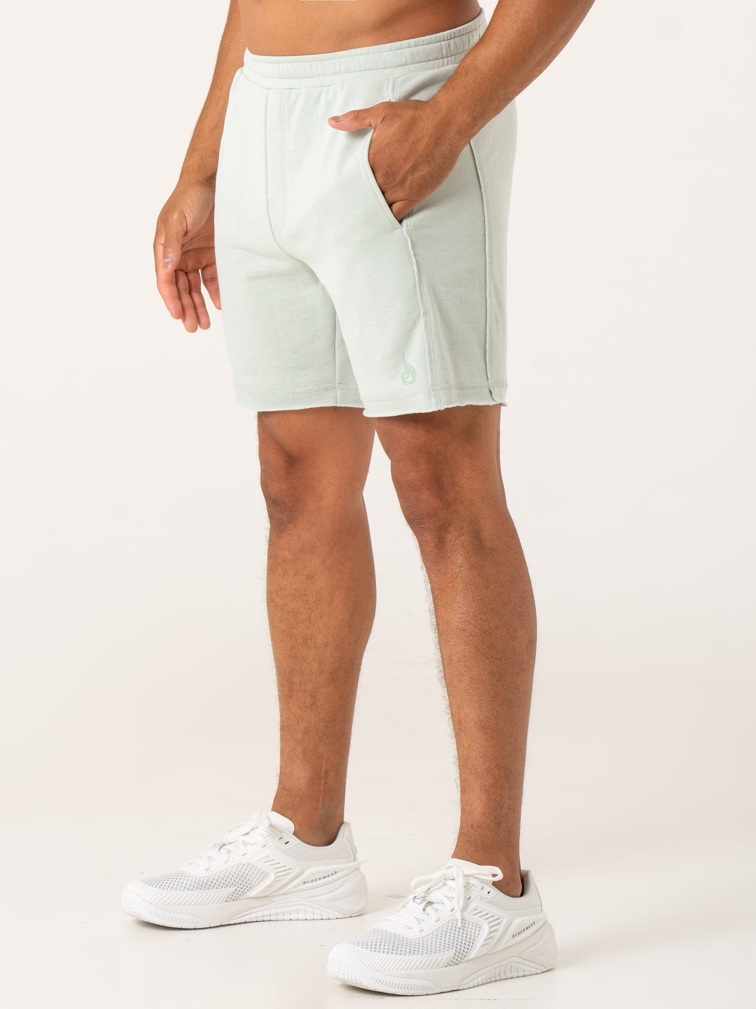 Spearmint Pursuit Track Shorts