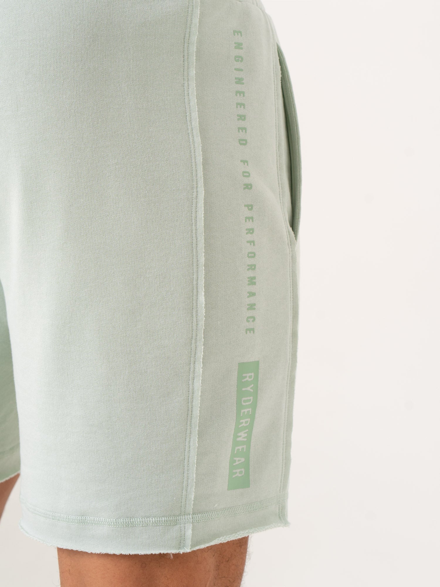 Spearmint Pursuit Track Shorts