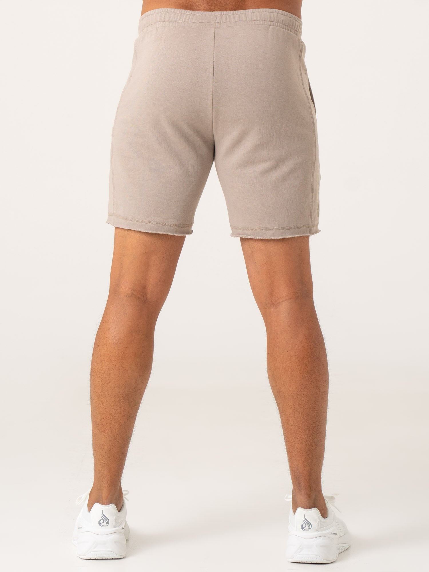 Taupe Pursuit Track Shorts